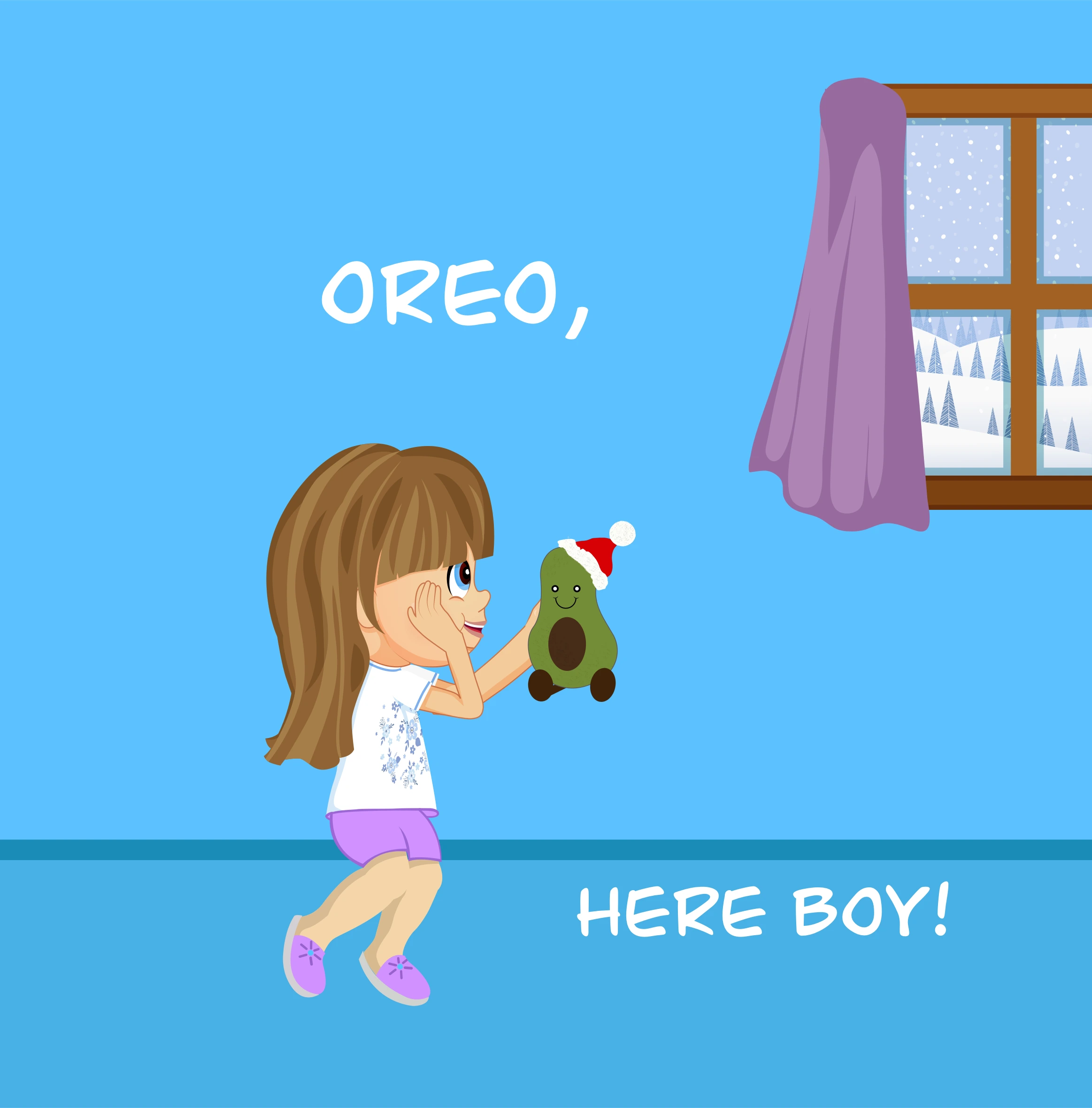 I Never Saw An Avocado With A Christmas Hat - Image 2